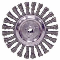 Vortec Pro Knot Wire Wheel, 6 in Dia, .025 in Carbon Steel Wire, Retail Pk 804-36024