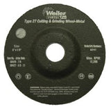 Wolverine Combo Wheel, 5 in Dia, 1/8 in Thick, 7/8 in Arbor, 24 Grit, T 804-56428