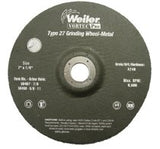 Wolverine Grinding Wheels, 7 in Dia, 1/4 in Thick, 7/8 in Arbor, 24 Grit, R 804-56467