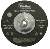 Wolverine Grinding Wheel, 7 in dia, 1/4 in Thick, 5/8 in - 11 UNC Arbor, 24 Grit 804-56468