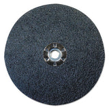 Wolverine Resin Fiber Discs, 7 in Dia, 5/8 Arbor, 50 Grit, Zirconia 804-62074
