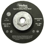 Wolverine Thin Cutting Wheels, 4 1/2 in Dia, 3/32 in Thick, 24 Grit Alum. Oxide 804-56385