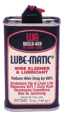 Lube-Matic Wire Kleener and Lubricant, 5 oz Can 388-007040