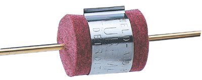 Lube-Matic Kleener Pad, 6 EA/Pk, Red, Includes Clip 388-007061