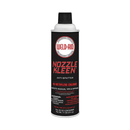 NOZZLE-KLEEN York 107A Anti-Spatter, 20 oz Aerosol Can, 11 oz, Colorless to Amber 388-YOR-107-A