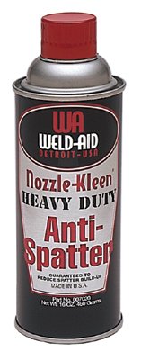 Nozzle-Kleen Heavy Duty Anti-Spatter, 16 oz Aerosol Can, Clear 388-007020