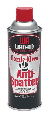 Nozzle-Kleen #2 Anti-Spatter, 16 oz Aerosol Can, Clear 388-007022