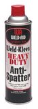 Weld-Kleen HD Anti-Spatter, 20 oz Aerosol Can, Colorless 388-007030