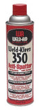 Weld-Kleen 350 AP Anti-Spatter, 16 oz Aerosol Can, 13.75 wt oz, Red 388-007088