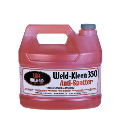 Weld-Kleen 350 Anti-Spatter, 1 gal Bottle, Red 388-007090
