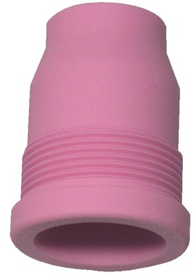 Alumina Gas Lens Nozzles, 1/2 in, Size 8, For Torch 9; 17; 18; 20; 26; 27 366-57N74