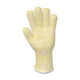 2610 Kevlar/Nomex Seamless Glove, Heat Resistant, Yellow/White, Large 815-2610L