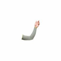 Flame and Cut-Resistant Sleeves, 18", Elastic Both Ends, White/Yellow/Black 815-SKC-18