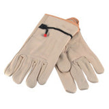 Grips Ball and Tape Drivers Gloves, Palomino Grain Cowhide, Medium, Unlined, Tan 815-1178M