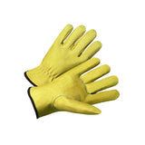 4000 Series Pigskin Leather Driver Gloves, X-Large, Unlined, Tan 112-994K/XL