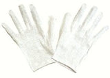 805 Heavy Weight 100% Cotton Lisle Inspection Gloves, Extended Cuff, Men's Large 813-805/L