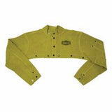Leather Cape Sleeves, 10 3/4", Anodized Snaps, Large, Golden Yellow 813-7000/L