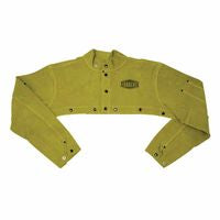 Leather Cape Sleeves, 11", Anodized Snaps, X-Large, Golden Yellow 813-7000/XL