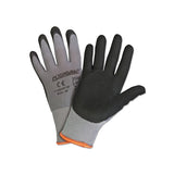 Micro Foam Nitrile Coated Gloves, X-Large, Black/Gray, 9 1/2 in, Palm Coated 112-715SNFTP/XL