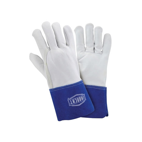 Premium Grain Goatskin Welding Gloves, Goatskin, Pearl 112-6142/L