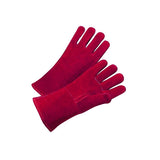 Premium Welding Gloves, Side Split Cowhide, Large, Russet 112-9400