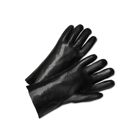 Welder's Gloves, PVC, Large, Black 112-1047