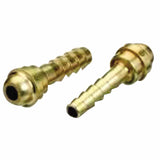 Barbed Hose Nipple, 200 psig, Brass, B-Size 312-17