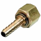 Brass Hose Adaptors, Female Swivel/Barb, A-Size, LH 312-14
