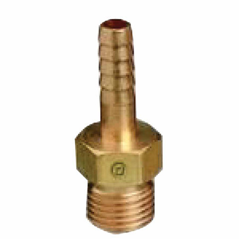Brass Hose Adaptors, Female Hose/Barb, Brass, 3/8 in 312-557