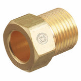 Inert Arc Nut, Brass, B-Size 5/8 in-18 RH (M) 312-AW-14A