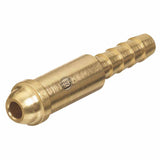 Inert Arc Nipple, 200 PSIG, Brass, 2-7/32 in, 3/8 in Hose ID 312-AW-19