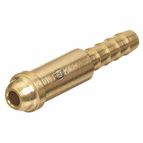 Inert Arc Nipple, 200 PSIG, Brass, 2-7/32 in, 3/8 in Hose ID 312-AW-19