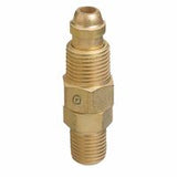 Inert Arc Hose & Torch Adaptor, Brass, Straight, Female/Female, RH to RH 312-AW-405