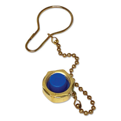Manifold One-Piece Dust Cap Assemblies, Cap, Brass, Oxygen, CGA-540, RH 312-DC-540
