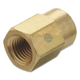 Pipe Thread Reducer Couplings, Connector, 3,000 PSIG, Brass, 1/4 in; 1/8" (NPT) 312-BF-4-2HP