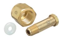 Regulator Inlet Washer, CO2/Non-Corrosive Gas, Nylon, CGA-320/CGA-330, Snap-in 312-CO-6N
