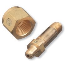 Regulator Inlet Nuts, Corrosive Gases, Stainless Steel, CGA-330 312-SS-334