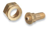 Regulator Inlet Nuts, Refrigerant Gases, Stainless Steel, CGA-660 312-SS-604