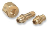 Regulator Inlet Nipples, Oxygen, 1/4"(NPT), 2 1/2", Stainless Steel, CGA-540 312-SS-63