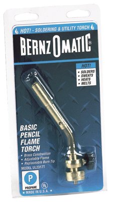 Basic Pencil Flame Torch, Soldering, Heating, Propane 189-UL2317