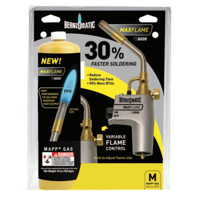 SureFire Self Igniting Torch Kit, Torch, Cylinder, MAPP 189-361492