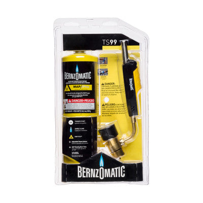 Trigger Start Swivel Head Torch, Brazing; Heat Treating; Large Diameter Soldering, Propane; Map-Pro 189-TS99T