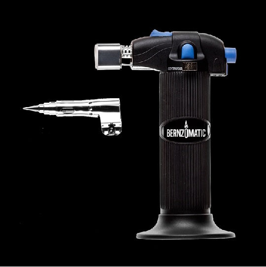 Trigger Start Micro Torch, Butane, With Torch and 3-in-1 Versatile Tip, Brass 189-ST2200T