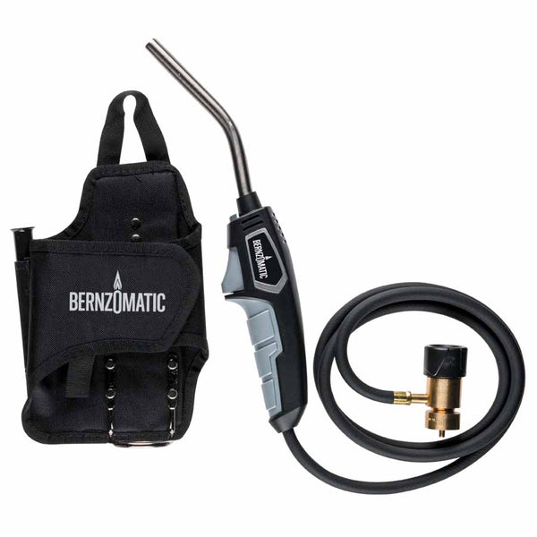 Trigger-Start Hose Torch, Soldering, Heating, Propane, Map-Pro, Fat Boy Fuel Holster 189-BZ8250HT