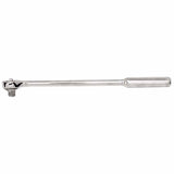 1/2 in Drive Ratchets, Round 15 in, Chrome, Knurled Handle 875-4425